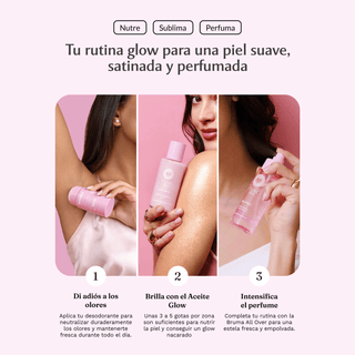 Aceite Glow Perfumado Corporal White Musk
