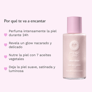 Aceite Glow Perfumado Corporal White Musk