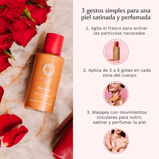Aceite Glow Perfumado Corporal Rose Mystik