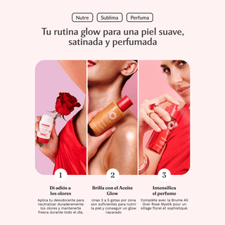 Aceite Glow Perfumado Corporal Rose Mystik