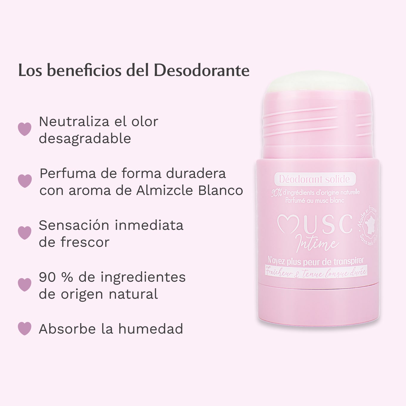 Desodorante Almizcle Blanco -35%