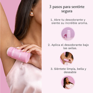 Desodorante natural - Almizcle Blanco