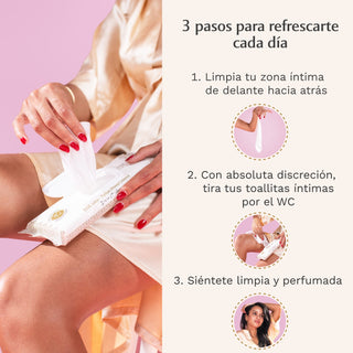 Toallitas Íntimas - Paquete de 30 - Monoi Oriental - La Radiante