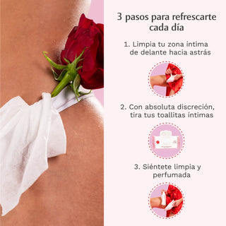 Toallitas Íntimas - Paquete de 30 - Rose Mystik - La Cautivadora