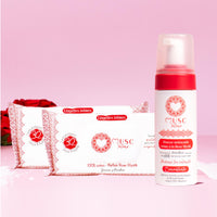 Espuma íntima + 2x toallitas - Rose Mystik