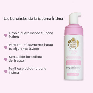Espuma Íntima - Almizcle Blanco - La Irrestible