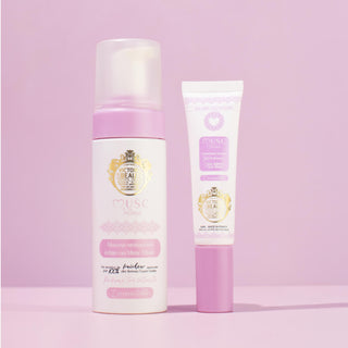 Gel íntimo + Espuma íntima - Almizcle blanco