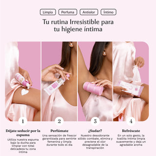 Espuma Íntima - Almizcle Blanco - La Irrestible