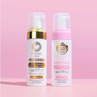 Espuma íntima Monoi + Espuma íntima de almizcle blanco