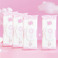 3 paquetes de toallitas + 1 gratis - Almizcle blanco